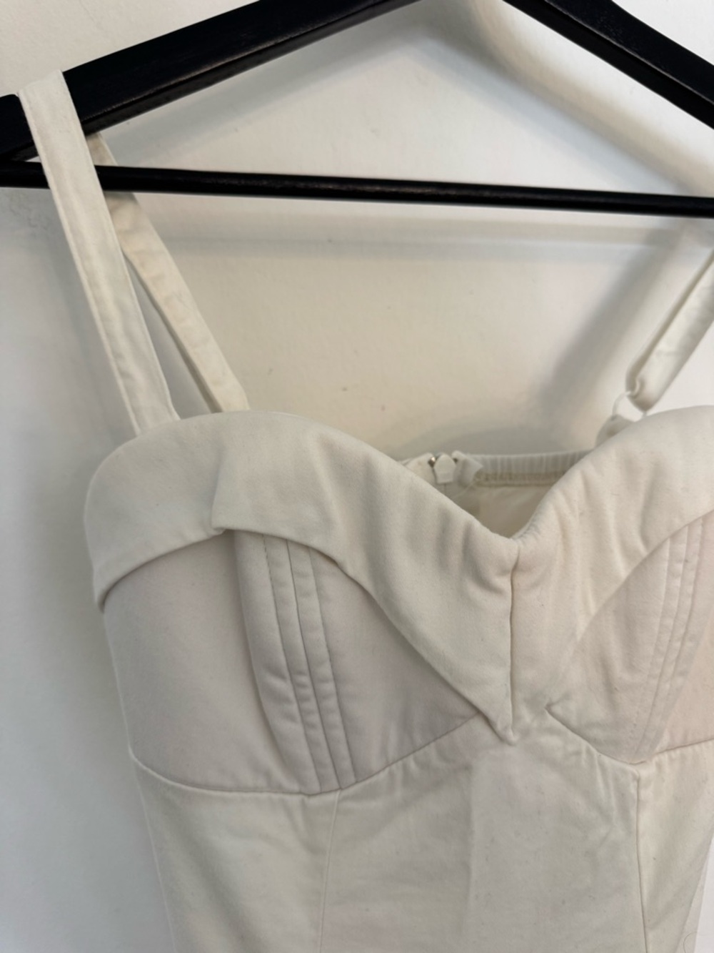 Vixen by Micheline Pit Maneater Top Size S White - Picture 3 of 6